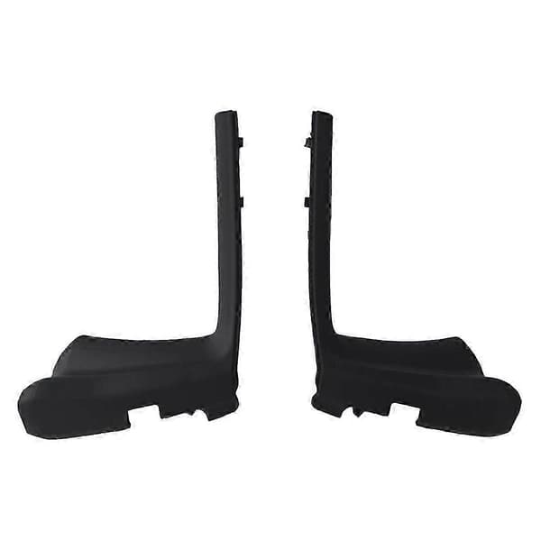 2 stk frontrute vannsamlende tetningsdeksel for Yaris Vitz NSP130 2015-2017 Black