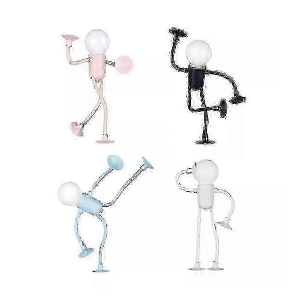 Night light with funny sportsman in changeable shape, DIY shaped night lights black