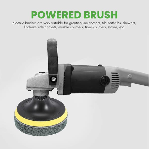 11 st Power Scrubber Borstset Poleringsdyna För Borr Driven Borste Kakelskrubber Skurplattor Cl