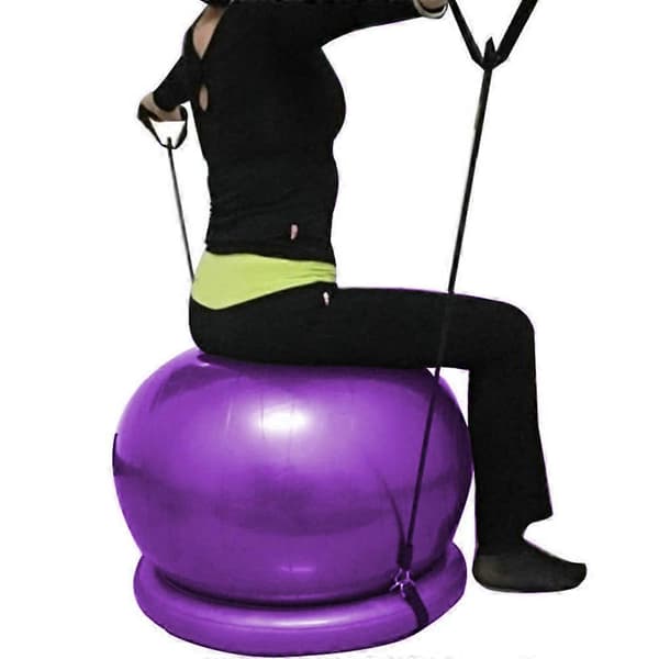 Yogabollsbasring Fast bas för yoga, pilates, gym, kontor och hemmaträning