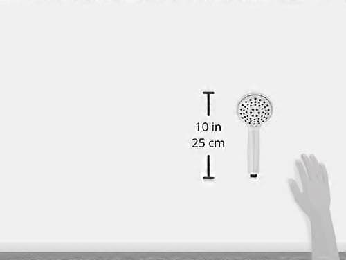 Attune dusjhode med håndholdt sprøyte, 6 innstillinger for dusjhode, kromfinish, 218H0