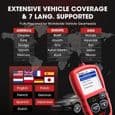 Autel AL319 OBD2 bildiagnoseverktøy - multimerke kodeleser (fransk)