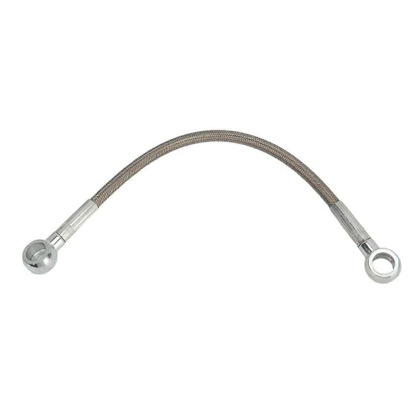 Oljetilførselslange 11361705532 Rustfritt Stål Rustfri Turbo Oljetilførselsledning for E36 E46 E39 E85 E86