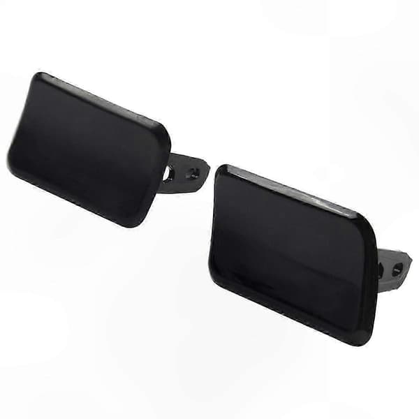 Par med deksler til frontlysspylerdyse, erstatning for E83 X3-modeller 61673416176 61673416175 Black