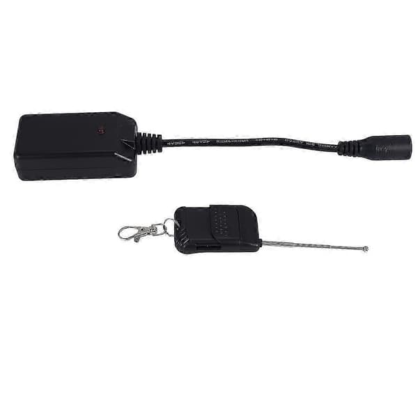 Trådløs tåkemaskinmottaker for DJ-scene 3-pins XLR Black