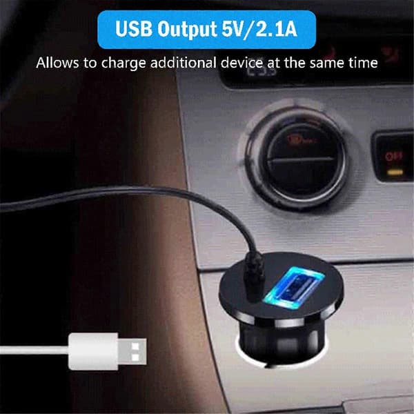 Bluetooth-kompatibel adapter lydmottaker 3,5 mm AUX lydmusikk mottakeradapter for bilstereo med Black