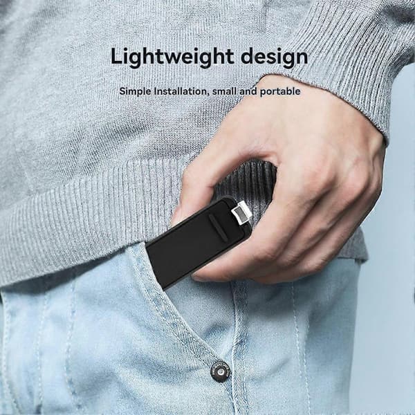 Til Insta360 GO 3/3s magnetisk hurtigmontering med variabelt dobbelt interface, hurtigudløsersæt Black