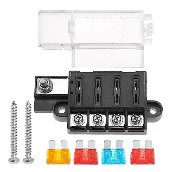 4-krets sikringsboks for ST Blade 5045 med deksel for marinebruk