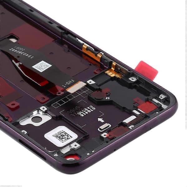 LCD-skærm til Huawei Honor 20 Pro Digitizer Komplet Samling med Ramme (Sort) Black