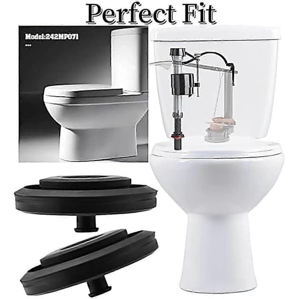 6 stk. toiletpåfyldningsventilpakning erstatningsdel til 83143 - til 242/400/747 - gummimembransamling