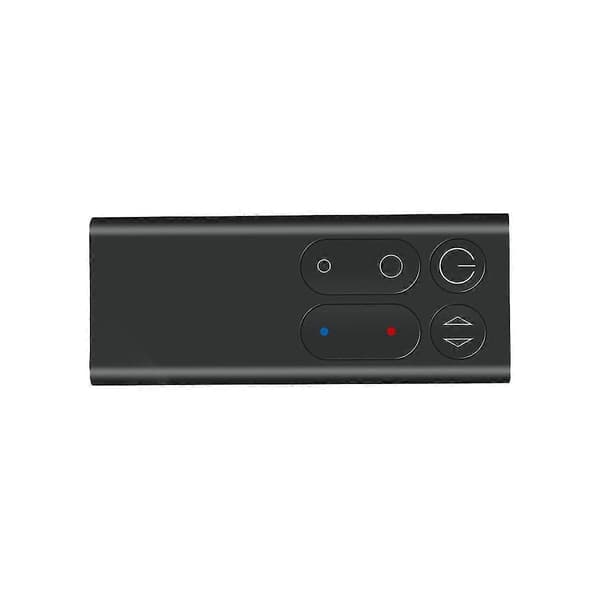Erstatningsfjernkontroll egnet for Am04 Am05 luftrenser bladløs vifte fjernkontroll svart
