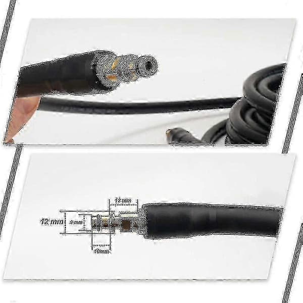 10m ersättningshögtryckstvättslang för Karcher K-serien K2, K3, K4, K5, K7, snabbkoppling av klicktyp (10)