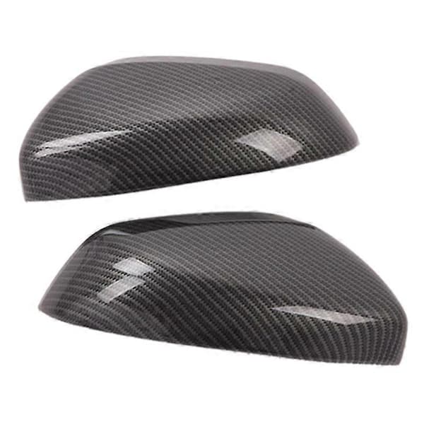 for 2017-2020 MG ZS Karbonfiber ABS Side Bakspeil Deksel Trim Stripe Tilbehør Carbon fiber pattern