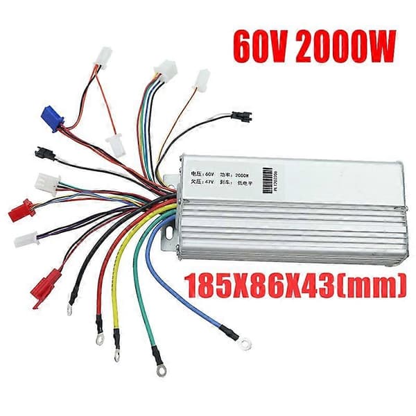 60V 2000W Controller Sinusvåg för CITYCOCO Elektrisk Motorcykel Silver
