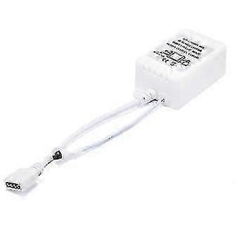 RGB LED-controller 24-tasters IR-fjernbetjening 12V DC lysdæmper til LED-strips