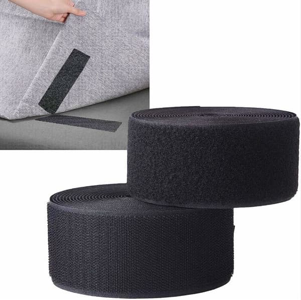 Hook and loop tape for fabric and clothes, sew-on hook and loop tape without glue, hook and loop tape for craft projects