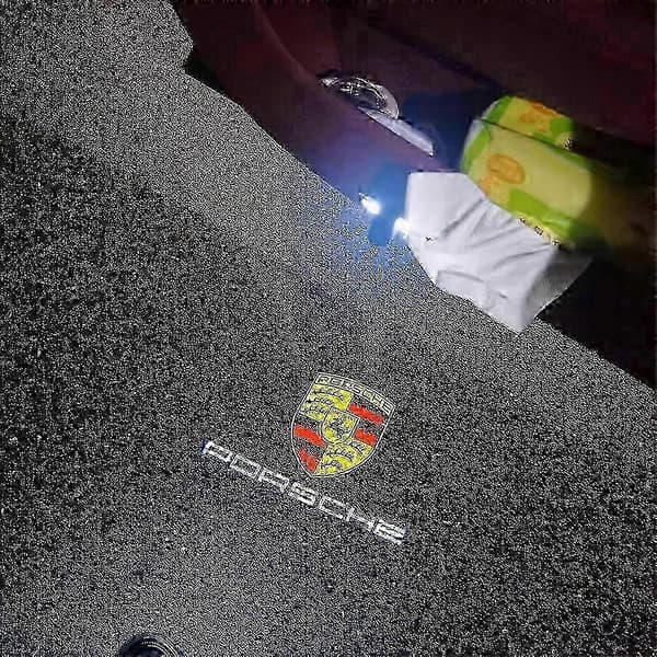 LED-logoprojektor til Porsche Cayman Boxster Cayenne Macan 991 718 HD