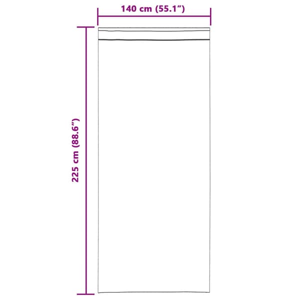 Pimennysverhot 2 kpl Vaaleanharmaa 140 x 225 cm Sametti