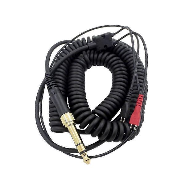 [13]Sennheiser HD25 HD560 HD540 Erstatningshodetelefonkabel Spiralfjæradapter K