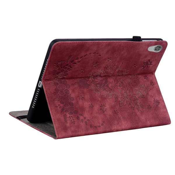 Läderfodral för surfplatta kompatibelt med Lenovo Tab M8 HD Red