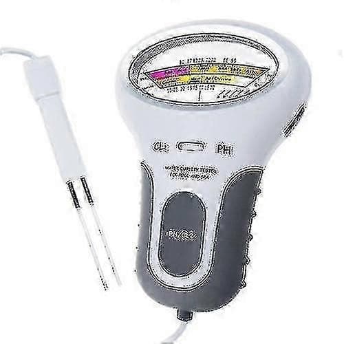 2-i-1 pH Klor Meter Tester PC-102 pH Tester Klor Vannkvalitet Testenhet Cl2 Måling for Basseng Akvarium