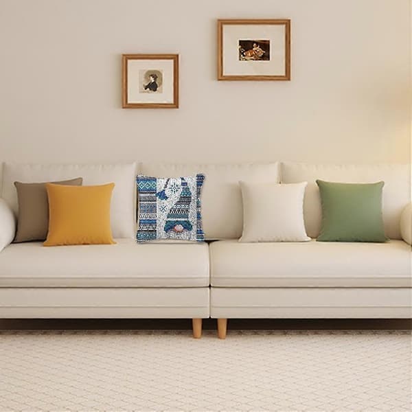 Crochet Pillow Unique and Beautiful Home Addition Crochet Kit Knot Pillow