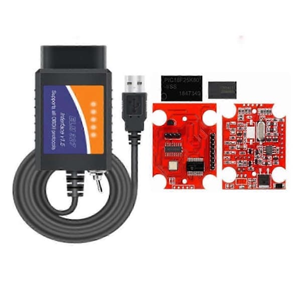 ELM327 USB OBD2 -sovitin CAN-väyläkytkimellä Ford/Mazda-malleihin