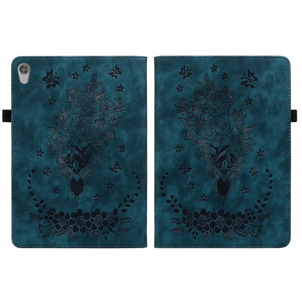 Läderfodral för surfplatta kompatibelt med Lenovo Tab M8 HD Dark blue
