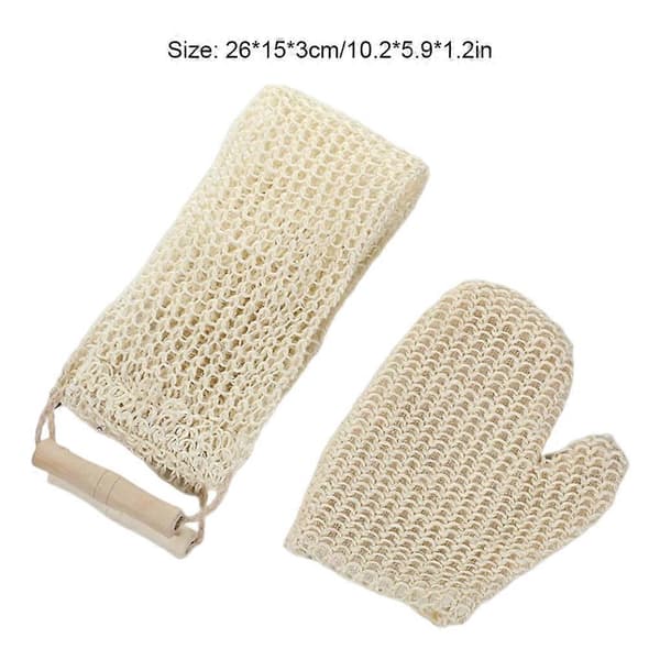 Wash Gloves Shower Hairband Broadened Comfortable Cleaning Tools Soft Back Brush