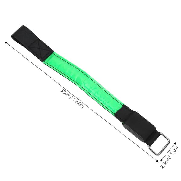 LED-armband för nattlöpning, uppladdningsbart reflexband