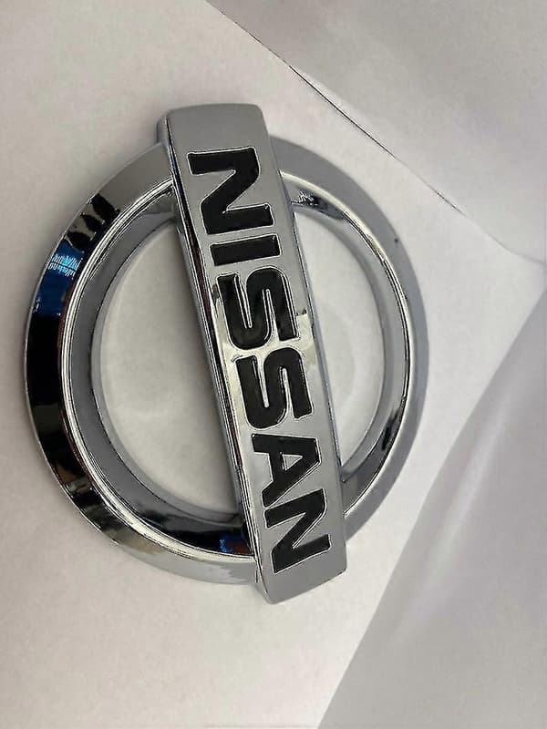 Nissan Badge Krom 15cm X 13cm Bagklap