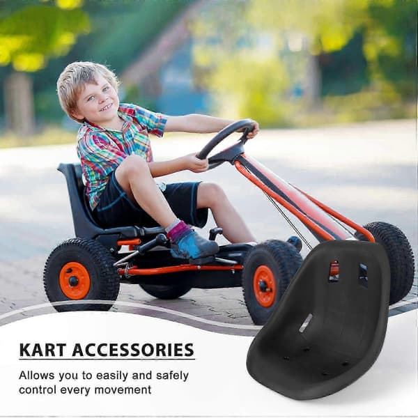 Drifting Go Kart Sæde til Racing og Balance Bil Modifikationer Black