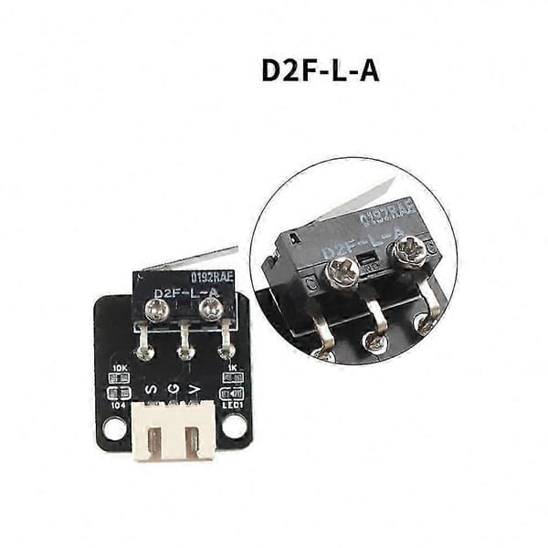 5 stk. Mini Endebryter Endestoppsensor for 3D-printere, kompatibel med CR-10/10S/S4/S5 og Ender-3/Pro/V2-serien tilbehør Black