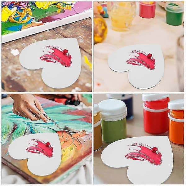 Olje maleri Boards Tre for DIY Maleri 6Pcs Tegnebrett for Studenter