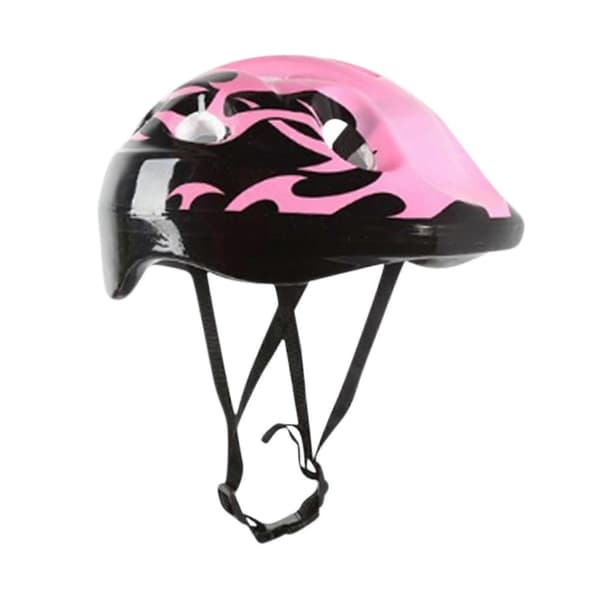 7 st/set Barnhjälm Knä Armbågsskydd Cykel Skateboard Skydd Pink