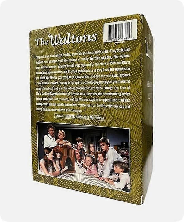 Familien Walton: Sæson 1-9 Komplet serie 45-Disc DVD engelsk version Ny Forseglet Box Set