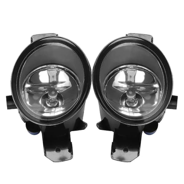 Par tåkelys LED-kjørelys 12V for Almera Primera P12 2001-2007 black