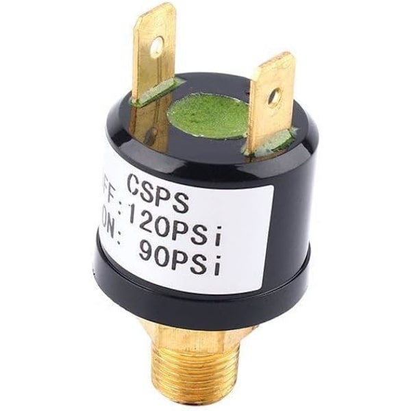 [13R] Trykkreguleringsventil for luftkompressor, kraftig, 90-120 PSI