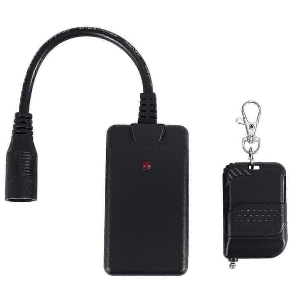 Trådløs tåkemaskinmottaker for DJ-scene 3-pins XLR Black