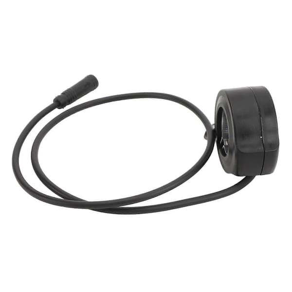 130X Gas Cable Accelerator 3-Pin Waterproof Connector Thumb Throttle Compatible with BAFANG BBS01 BBS02 Electric Bicycle