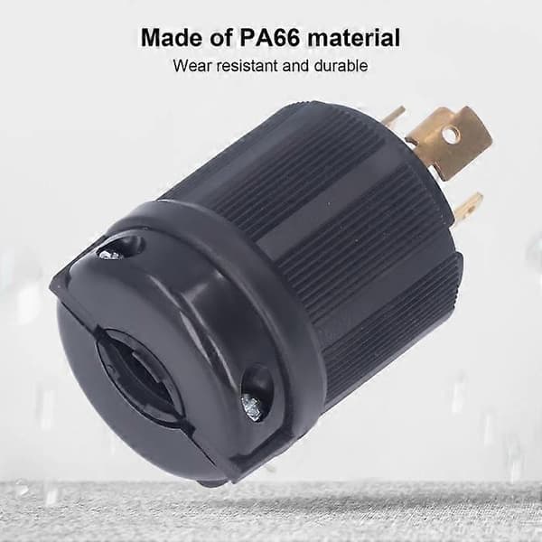 PA66 Låseplugg 4-hulls generatoruttakskontakt FR