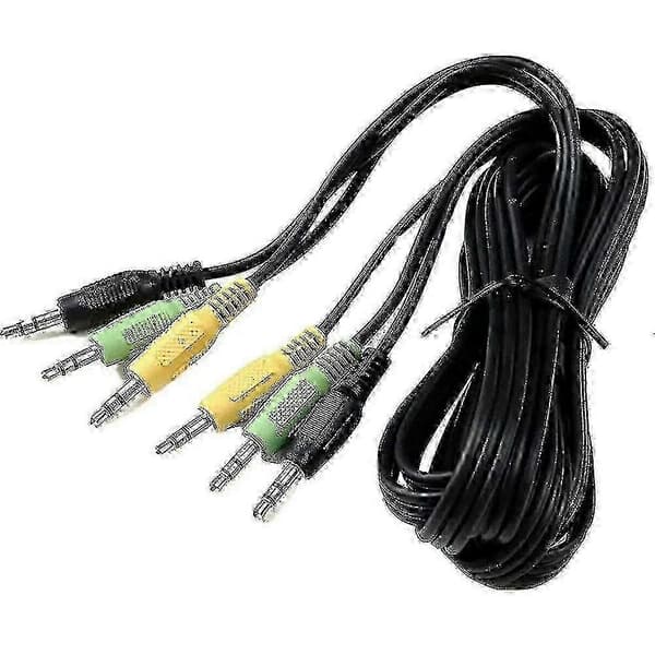 TRS-jack för 5.1-kanals högtalare - 3,5 mm 3-i-1-kabeladapter