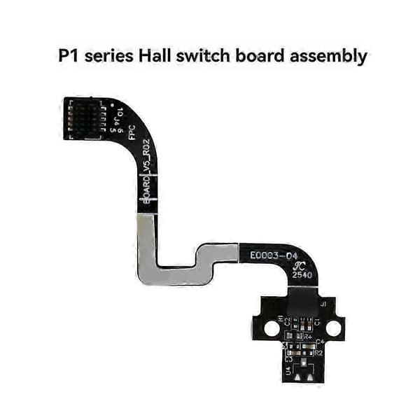 Egnet for Bambu P1-serien ekstruder filamentsensor Hall-bryterkort P1S P1P 3D-skriverdeler Black