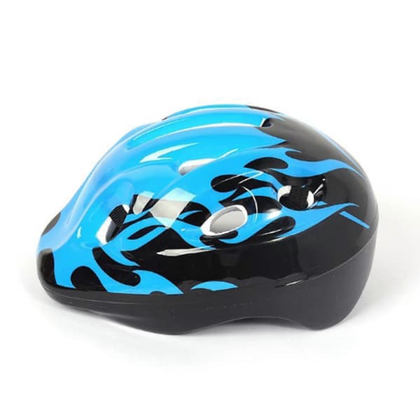 7 st/set Barnhjälm Knä Armbågsskydd Cykel Skateboard Skydd Blue