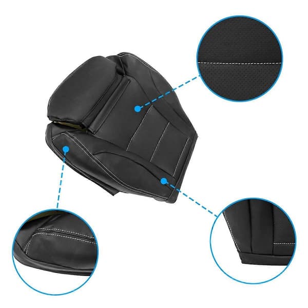 Førerside Bund Udskiftningssædebetræk til C300 2015-2021 Biltilbehør Black