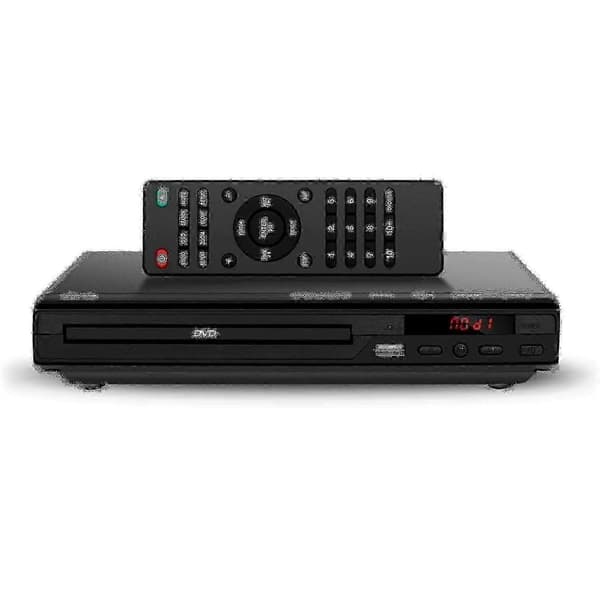 Aluevapaa DVD-soitin AV-ulostulolla televisioon ja USB-tuella