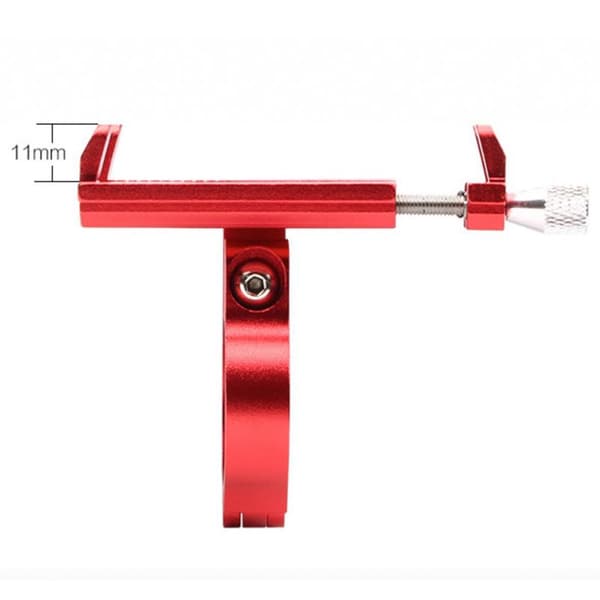 Aluminium telefonholder til Xiaomi M365 Pro 1S Pro2 Mi3 Mi4 ES2 Max G30 el-scooter Red