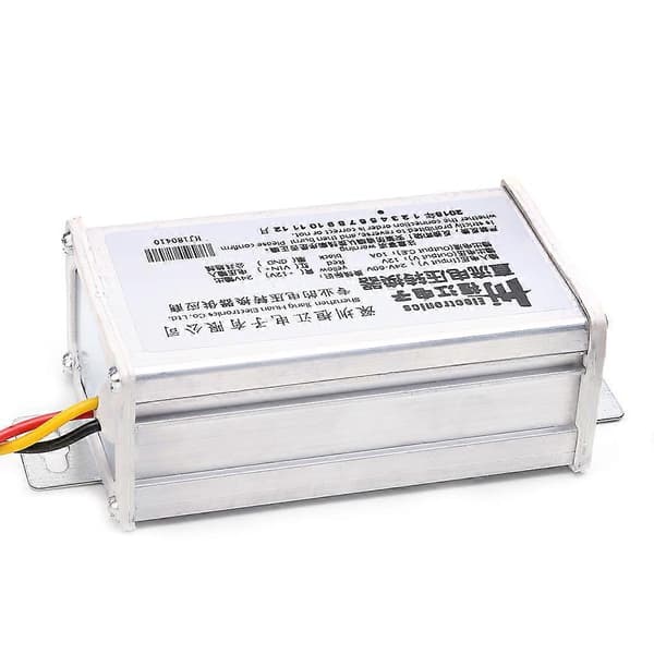 【13】DC 24V-60V til 12V 10A 120W omformeradapter for elsykkel