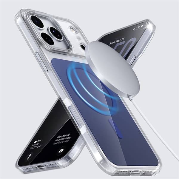 Mobilcover til iPhone 17 Pro MagSafe TPU Akryl - Blå Blå 62