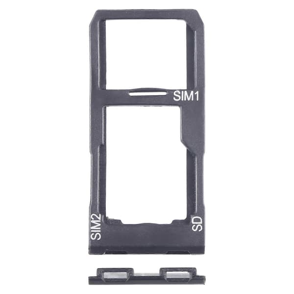 For Sony Xperia 5 II KOMPATIBEL SIM-kortskuff + SIM / Micro SD-kortskuff (svart) Black
